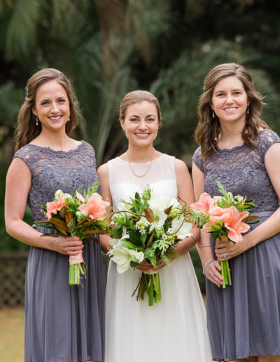 Custom pearl bridesmaid jewelry handcrafted by Carrie Whelan Designs